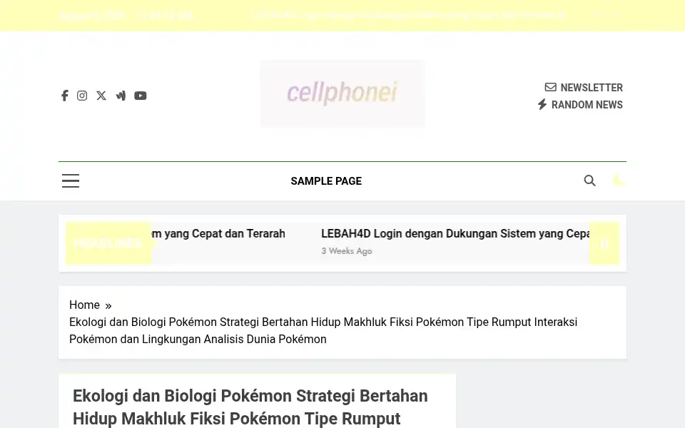 Screenshot of cellphonei.com