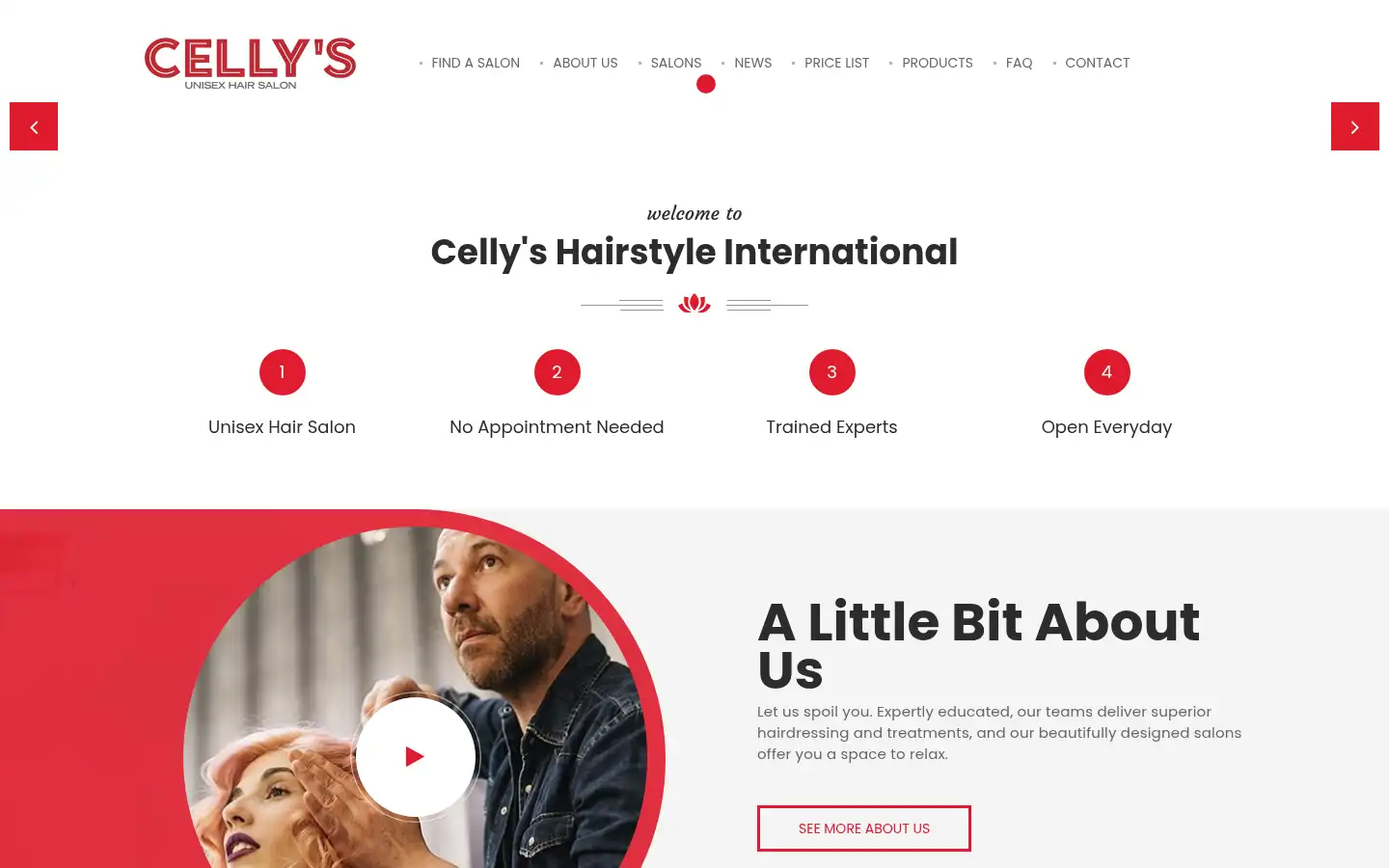 Screenshot of cellys.co.uk