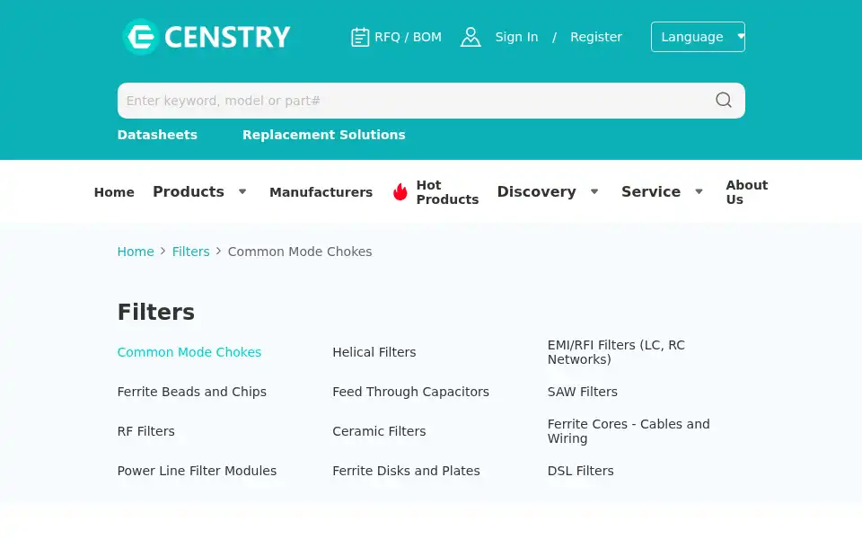 Screenshot of censtry.com
