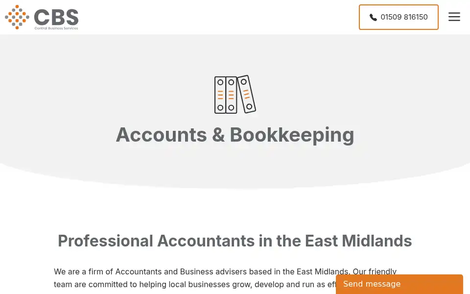 Screenshot of centralbusiness.co.uk