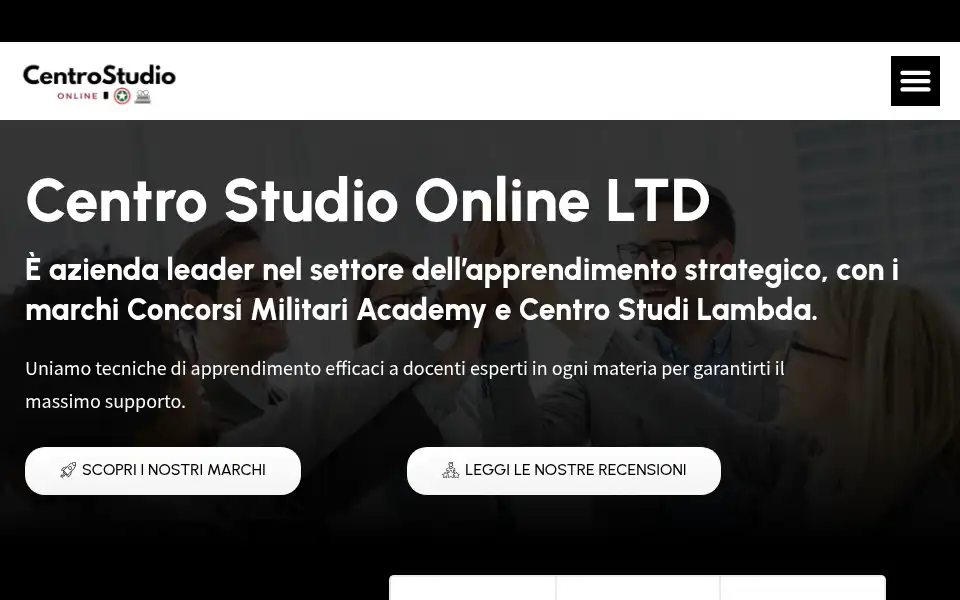 Screenshot of centrostudioonline.eu