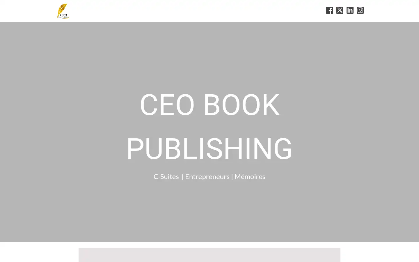 Screenshot of ceobookpublishing.now.site