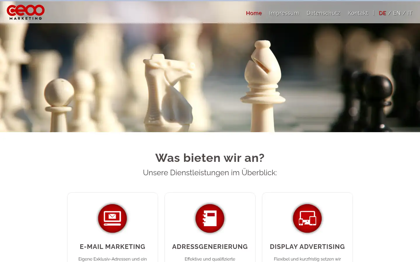 Screenshot of ceoo.ch