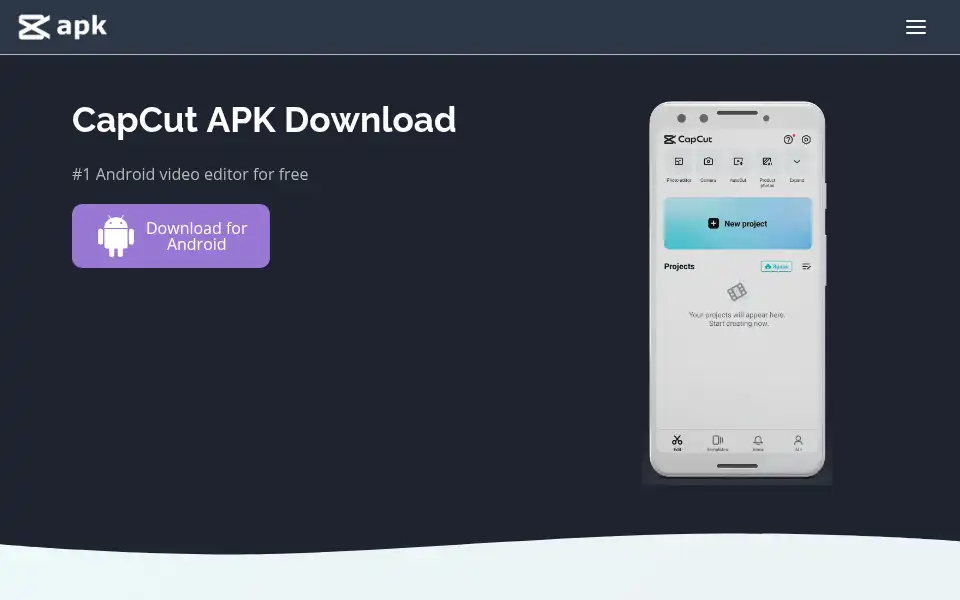 Screenshot of cepcutapk.com