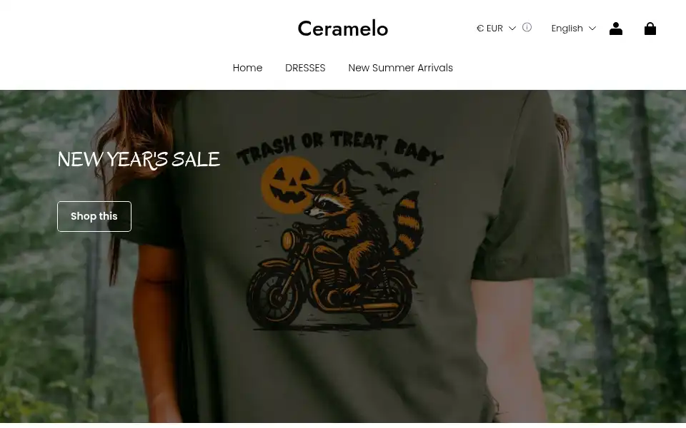 Screenshot of ceramelo.com