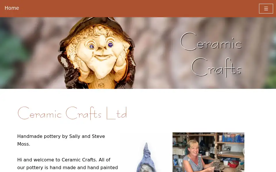 Screenshot of ceramiccrafts.com