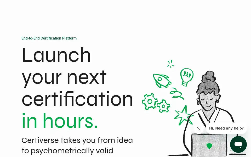 Screenshot of certiverse.com