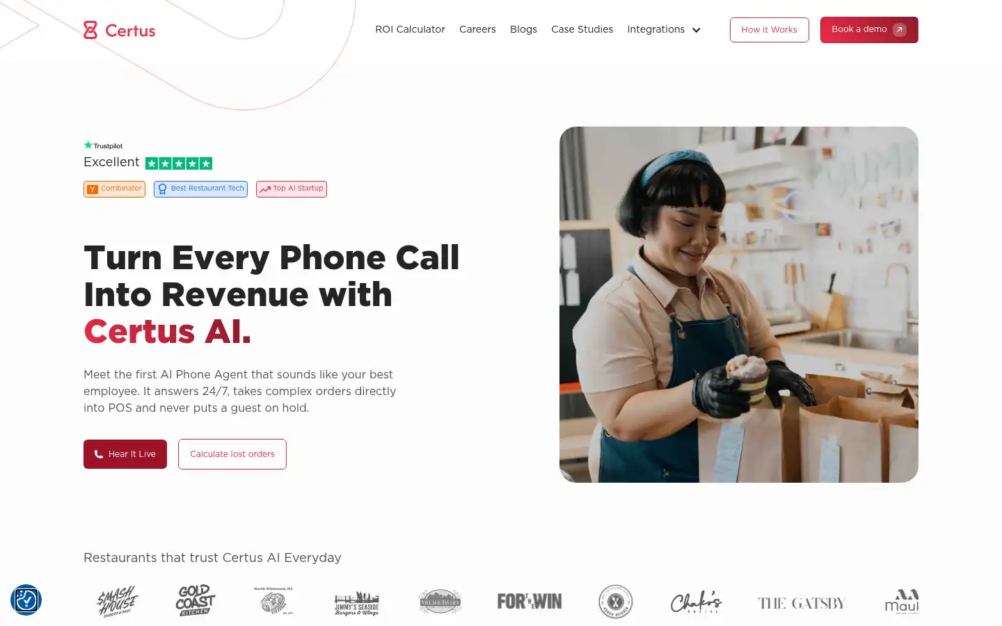 Screenshot of certus-ai.com