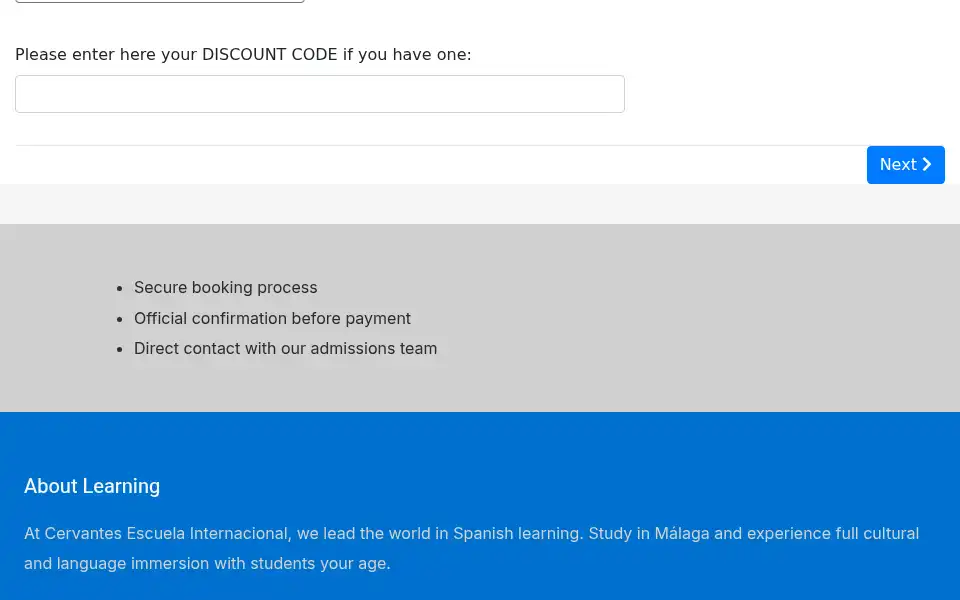 Screenshot of cervantes.to