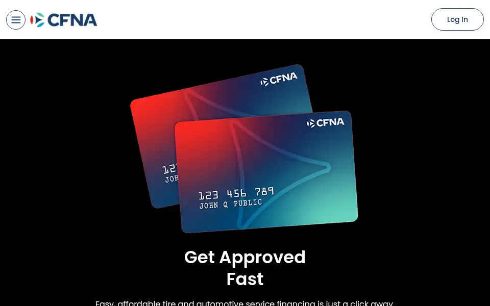 Screenshot of cfna.com