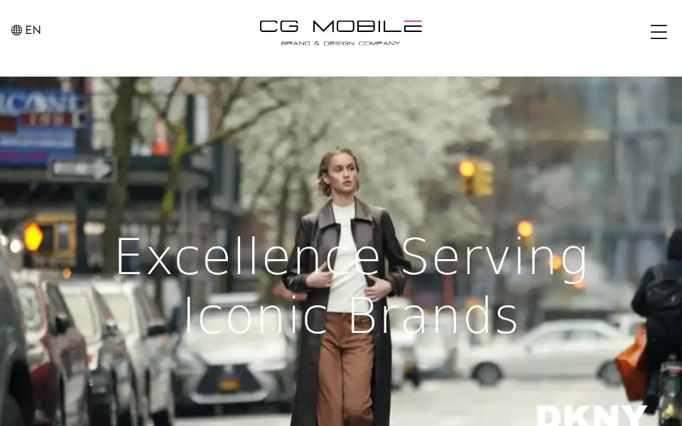 Screenshot of cg-mobile.com