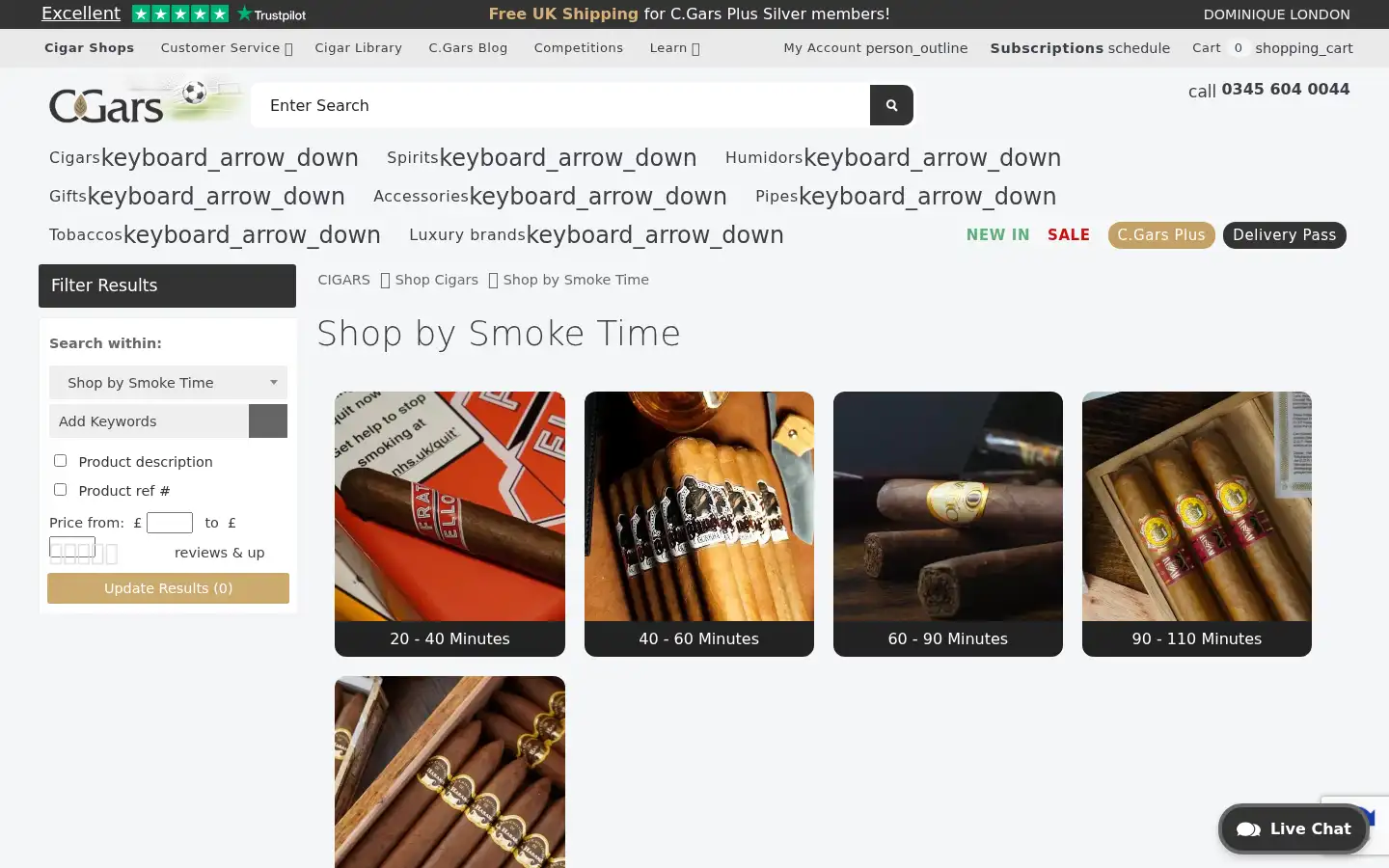 Screenshot of cgarsltd.co.uk