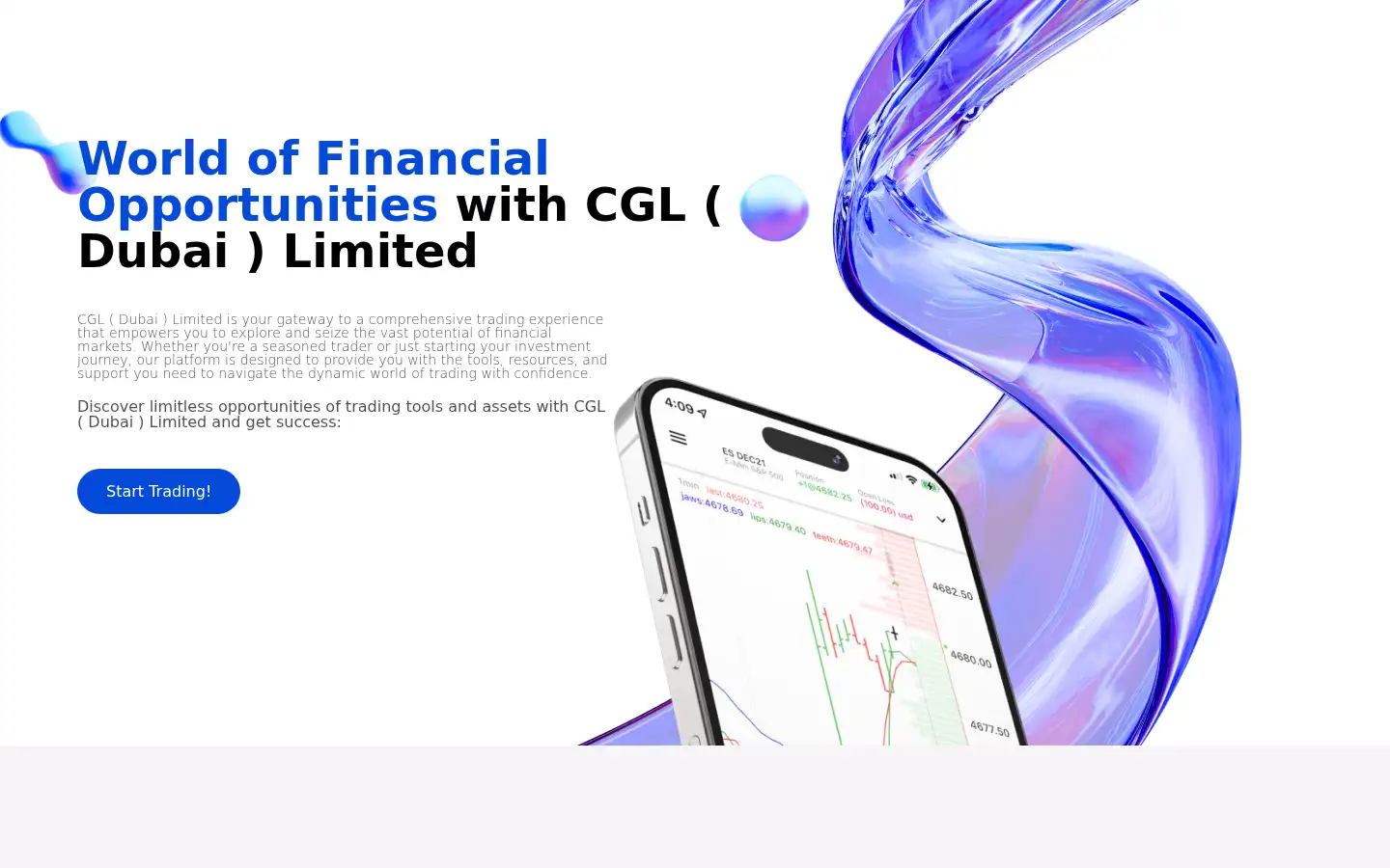 Screenshot of cgl-limited.com
