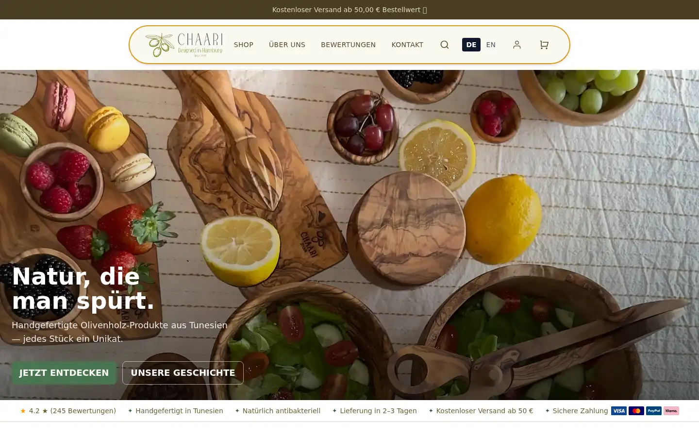 Screenshot of chaari-zitoun.com