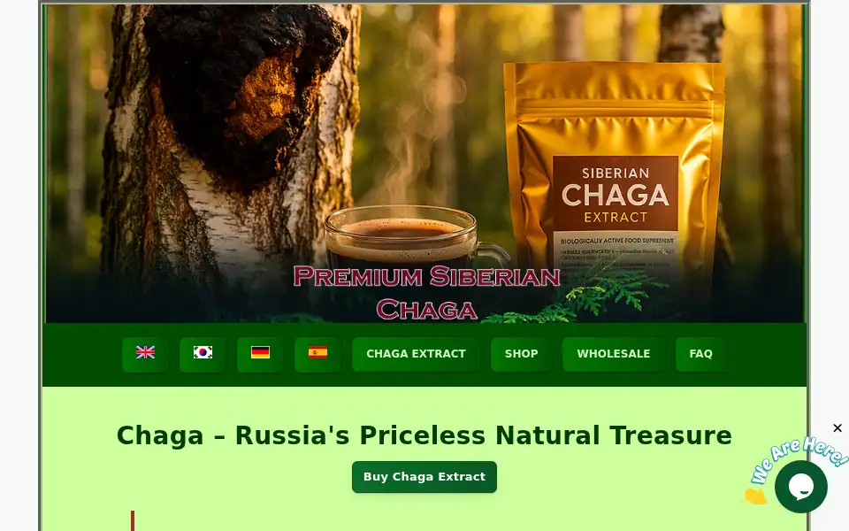 Screenshot of chagatrade.com