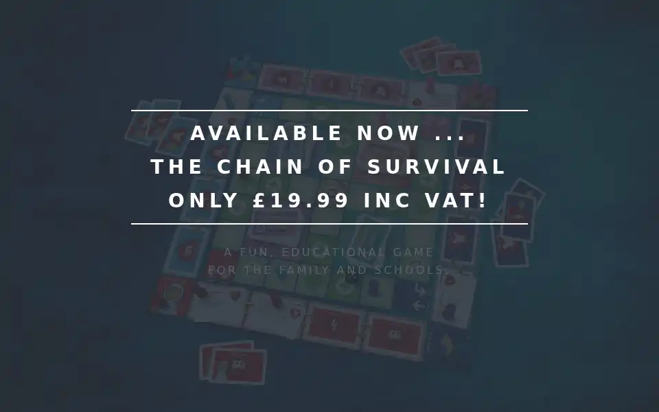 Screenshot of chainofsurvival.co.uk