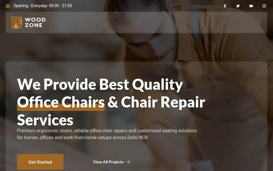 Screenshot of chairexpert.in