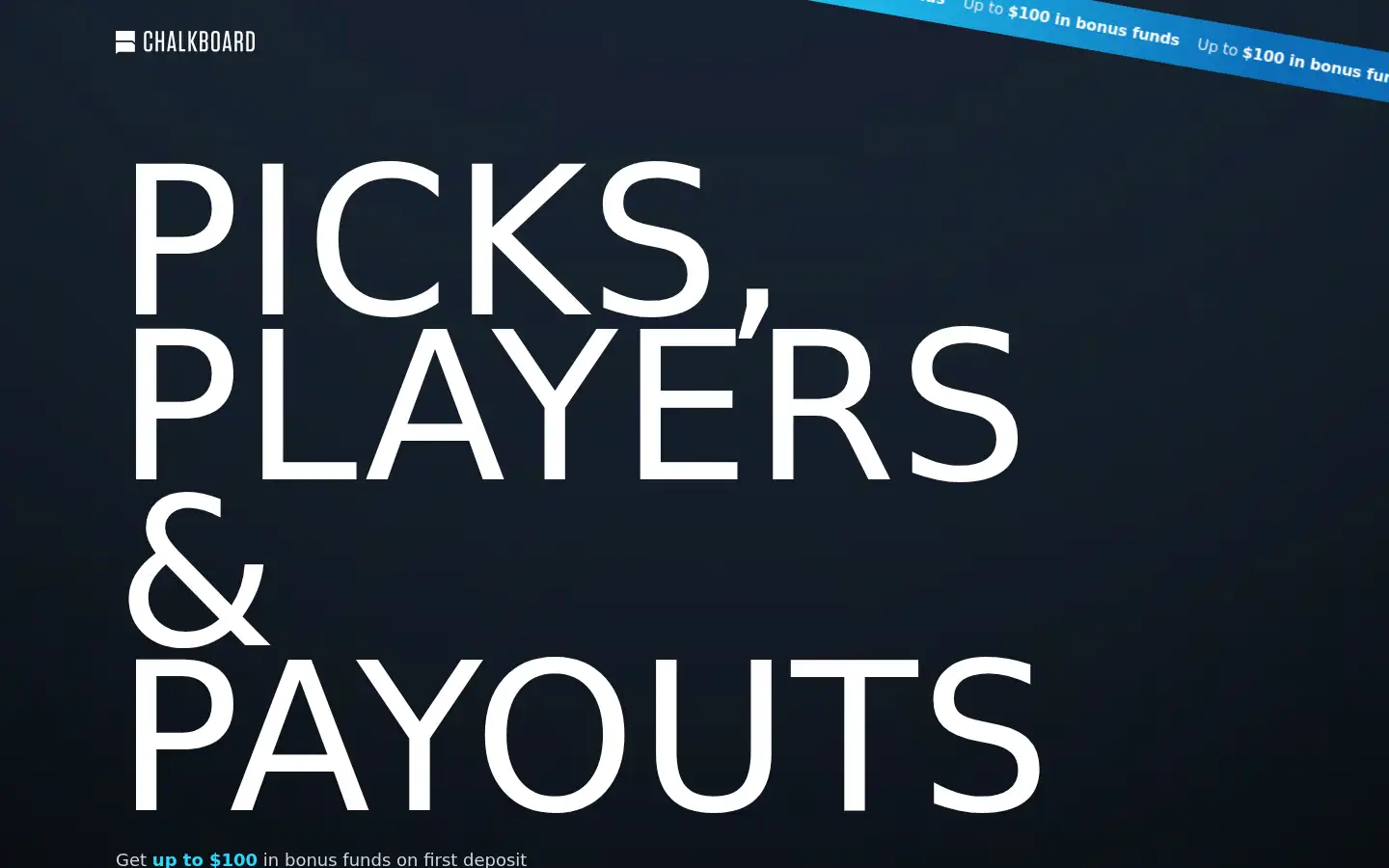 Screenshot of chalkboard.io