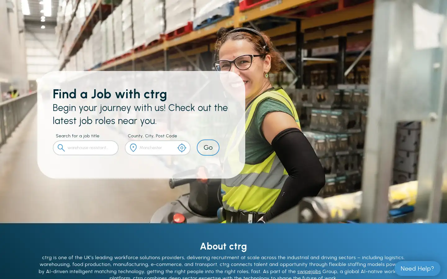 Screenshot of challengetrg.co.uk