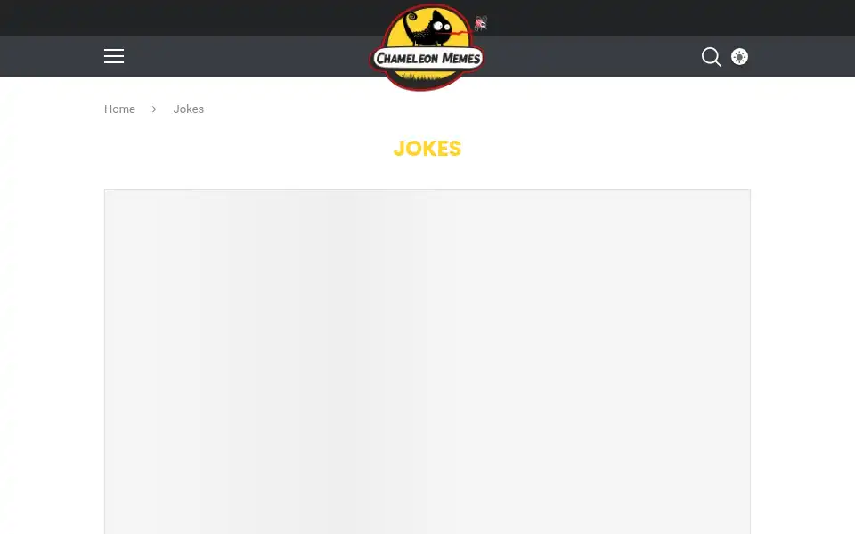 Screenshot of chameleonmemes.com