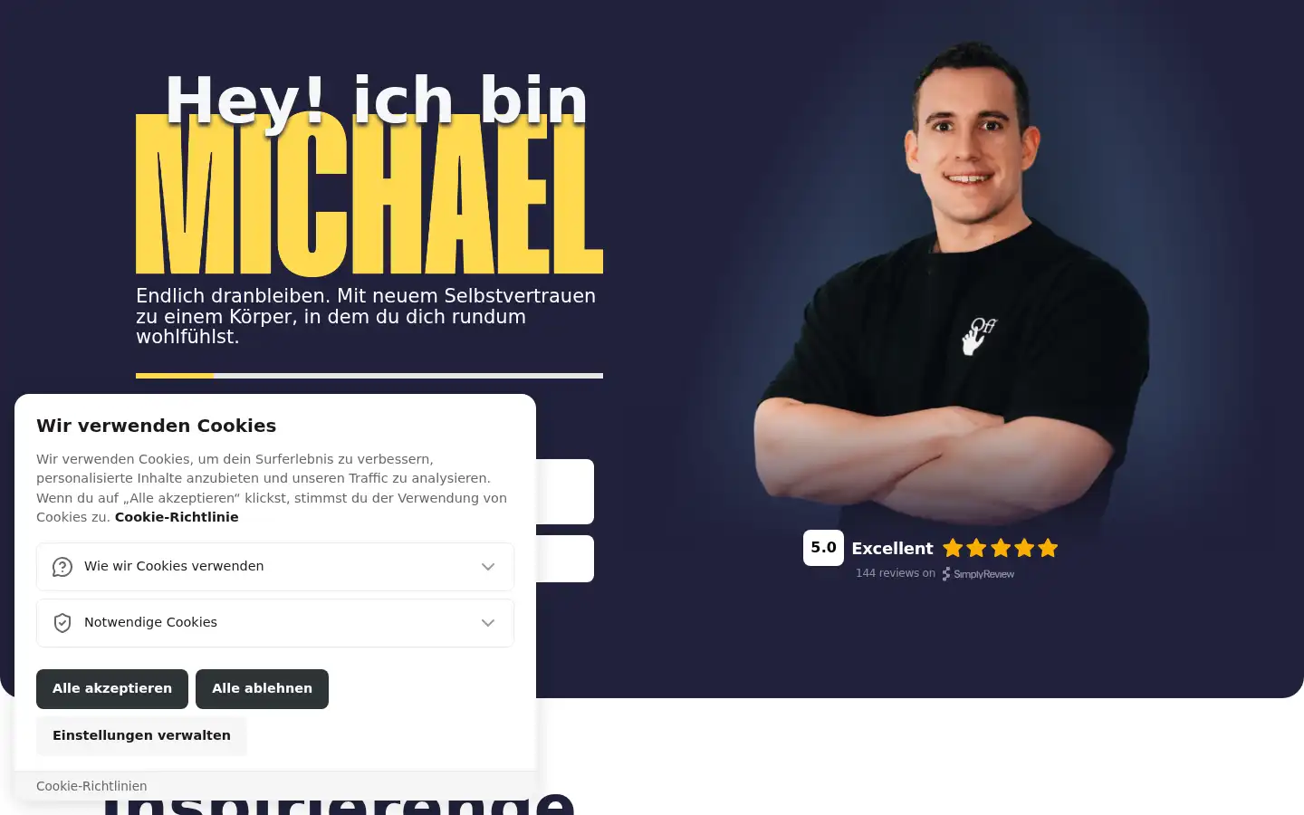 Screenshot of changeyoucoaching.de
