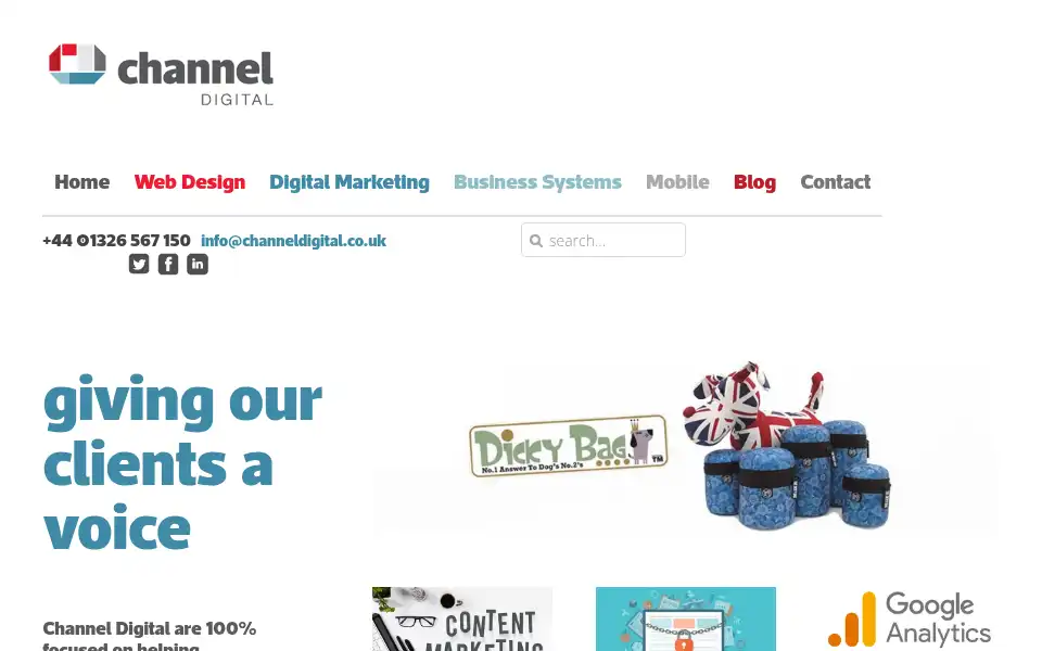 Screenshot of channeldigital.co.uk