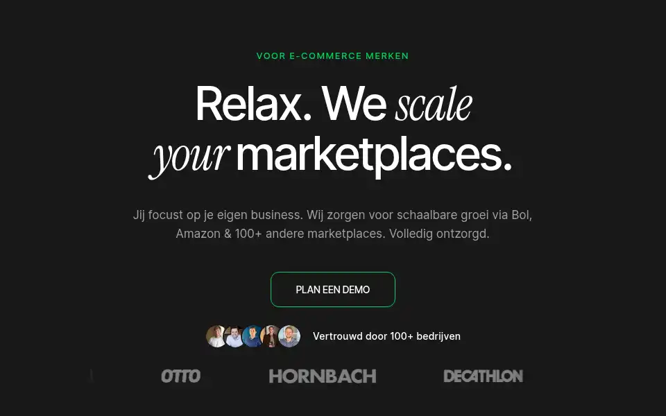 Screenshot of channely.nl
