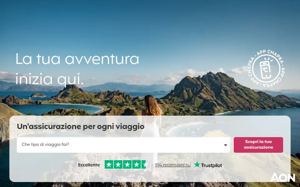 Screenshot of chapkadirect.it