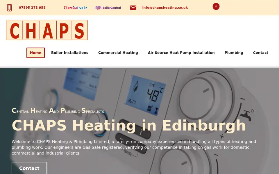 Screenshot of chapsheating.co.uk