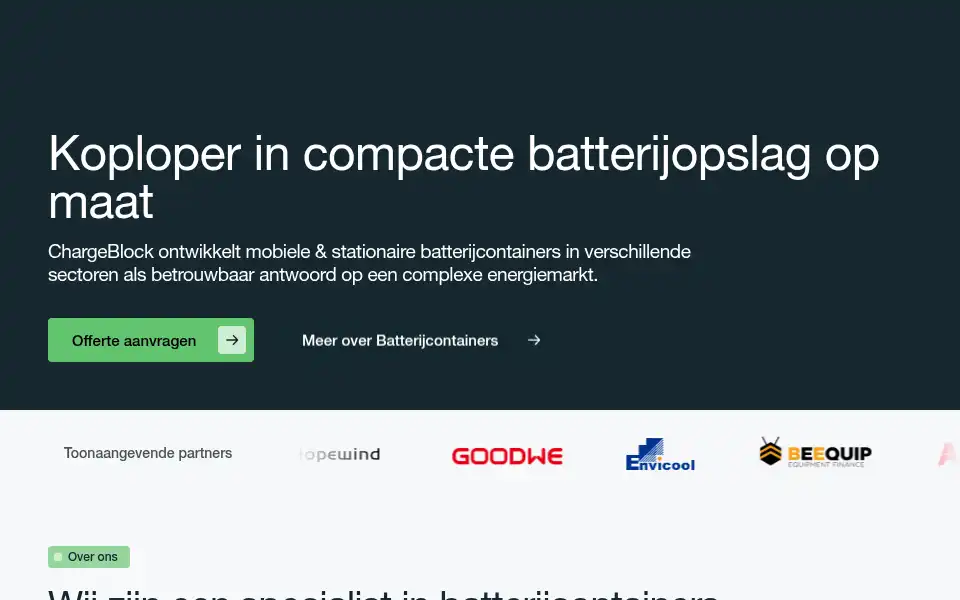 Screenshot of chargeblock.nl