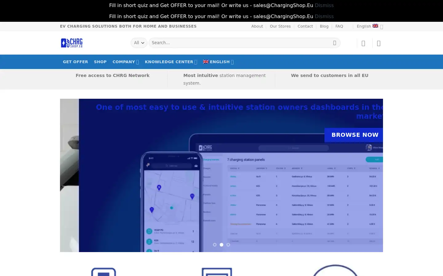 Screenshot of chargingshop.eu