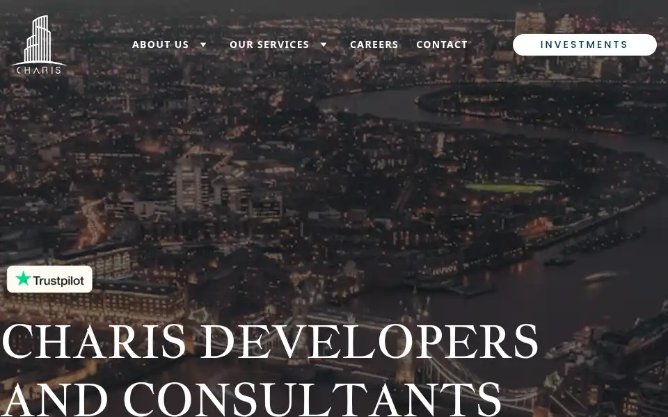 Screenshot of charisgroup.co.uk