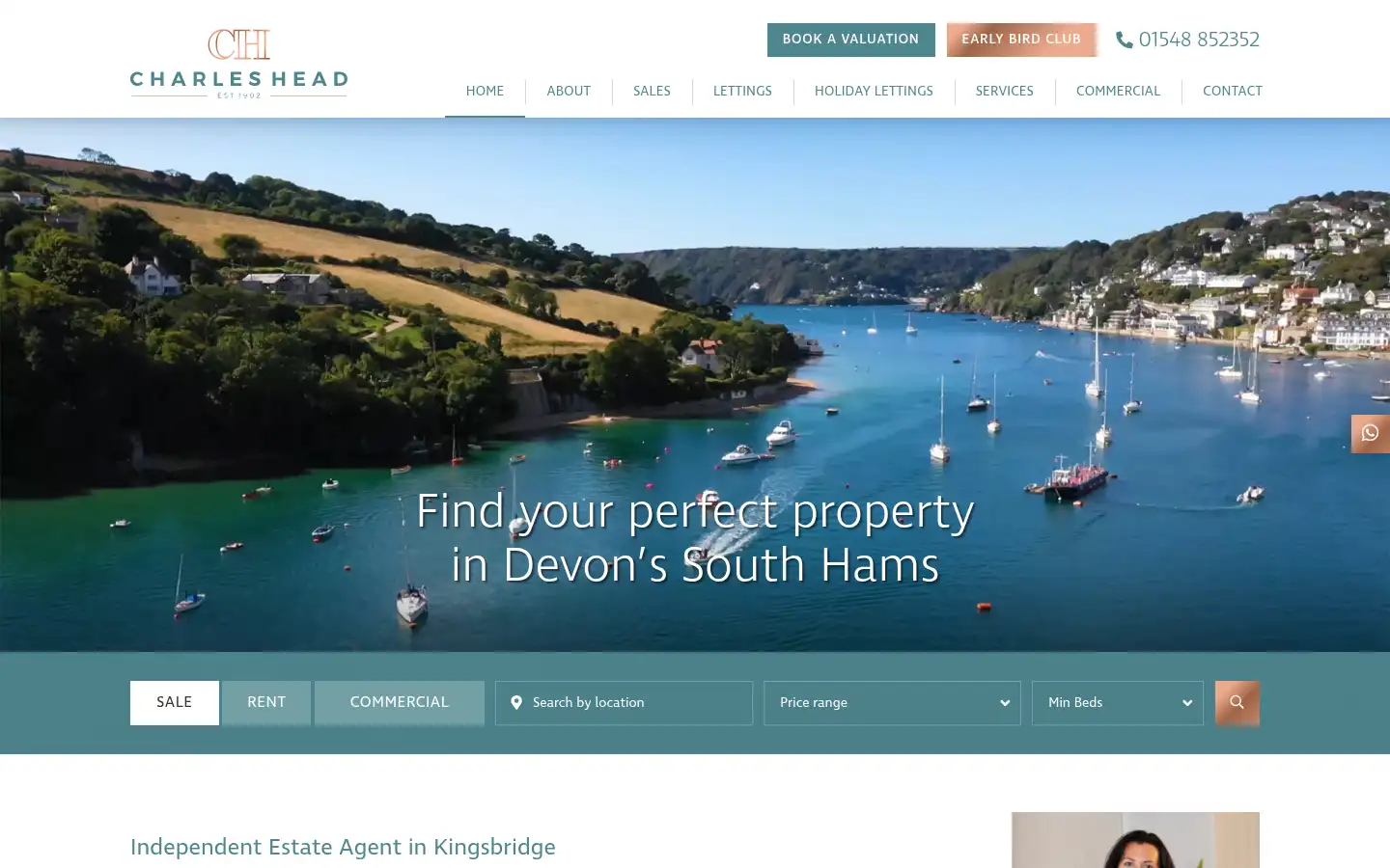 Screenshot of charleshead.co.uk