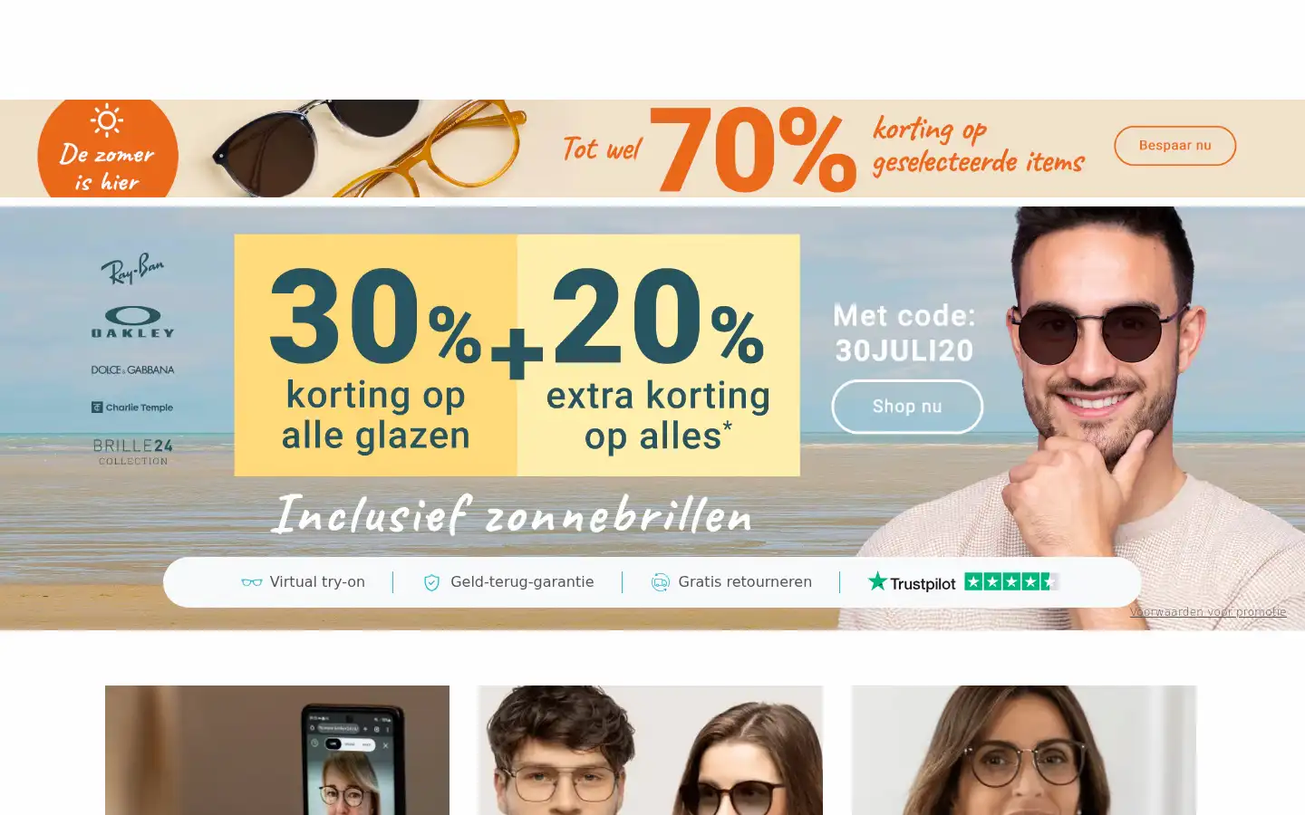 Screenshot of charlietemple.nl
