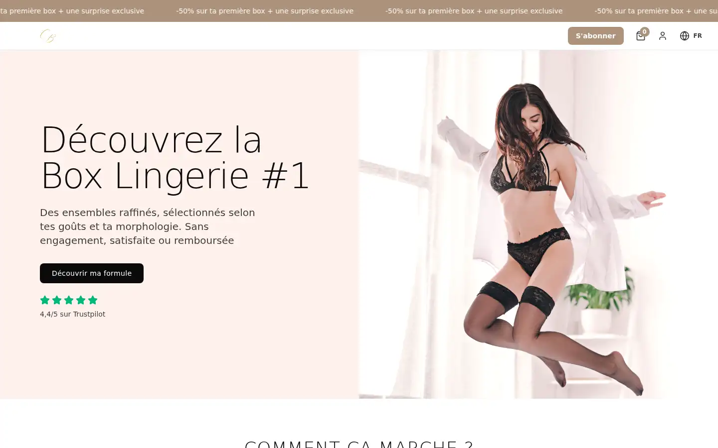 Screenshot of charlottebrown-box.com