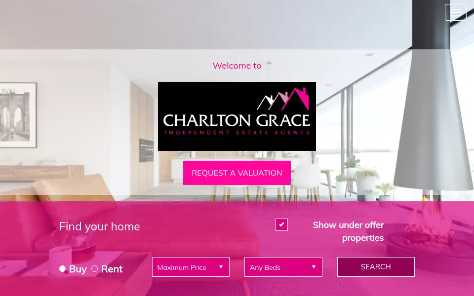 Screenshot of charltongrace.co.uk
