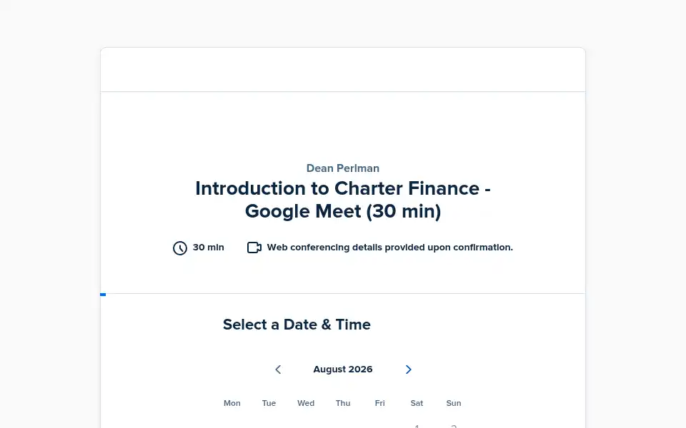 Screenshot of charterfinance.com.au