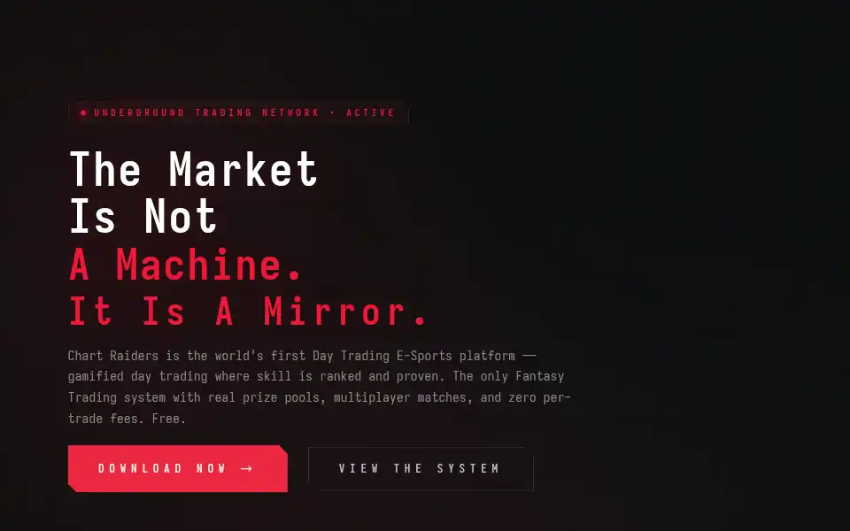 Screenshot of chartraiders.com