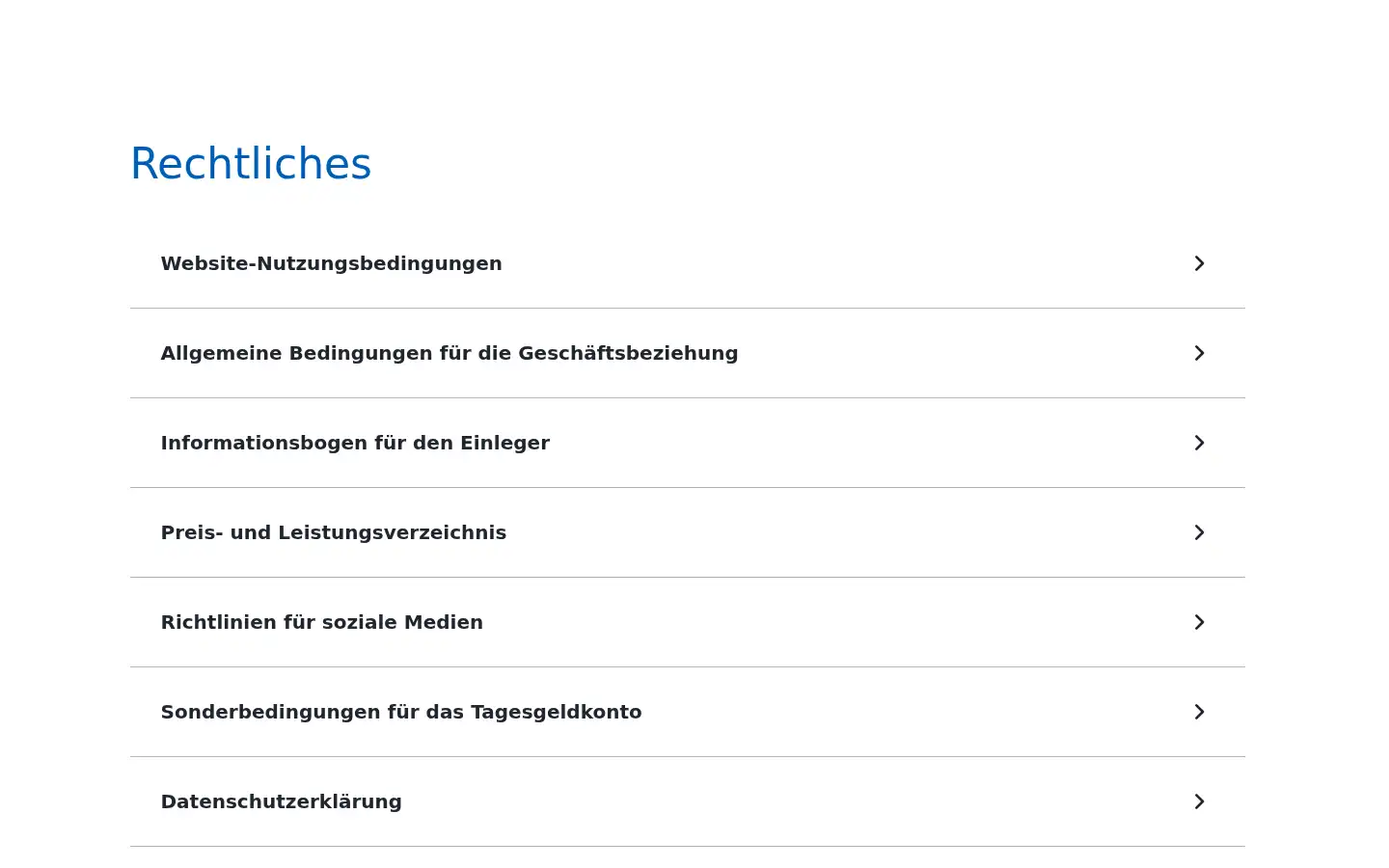 Screenshot of chase.de