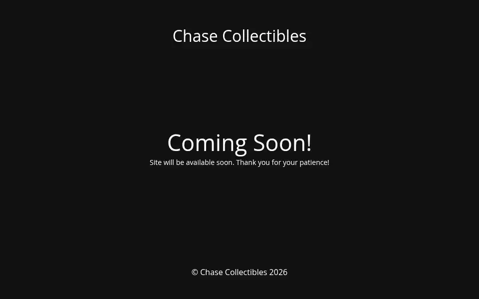 Screenshot of chasecollectibles.nl