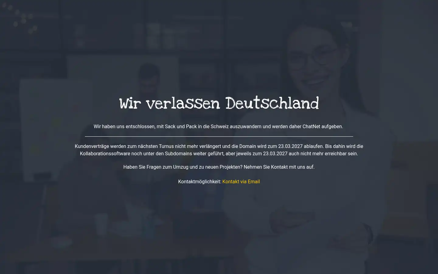 Screenshot of chat-net.de