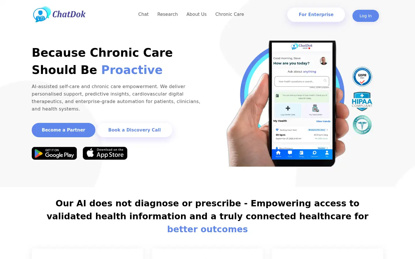 Screenshot of chatdok.com