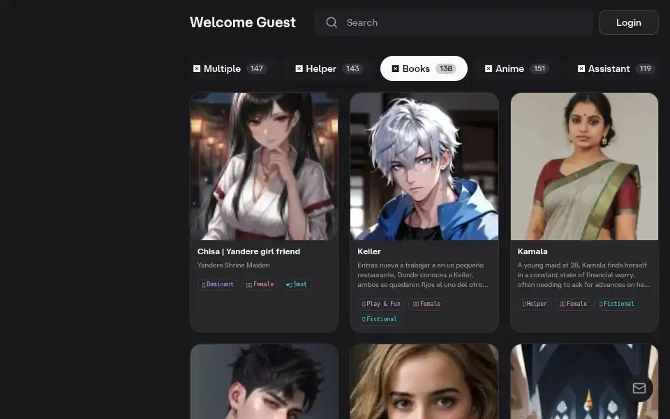 Screenshot of chatjanitor.com