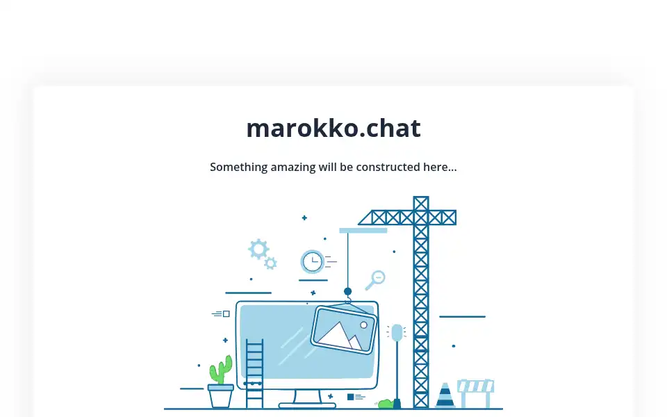 Screenshot of chatmarokko.nl
