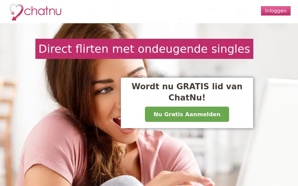Screenshot of chatnu.com