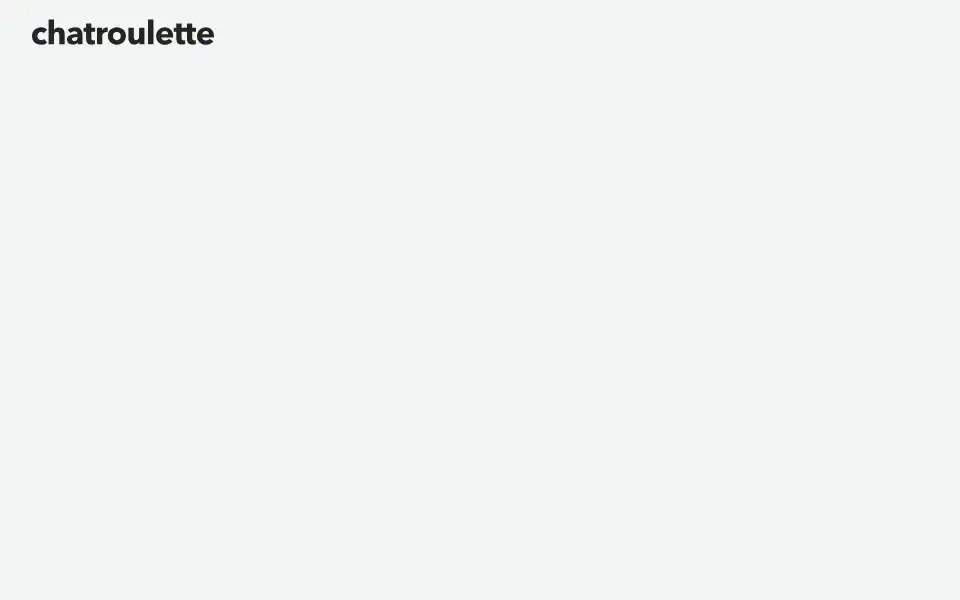 Screenshot of chatroulette.com