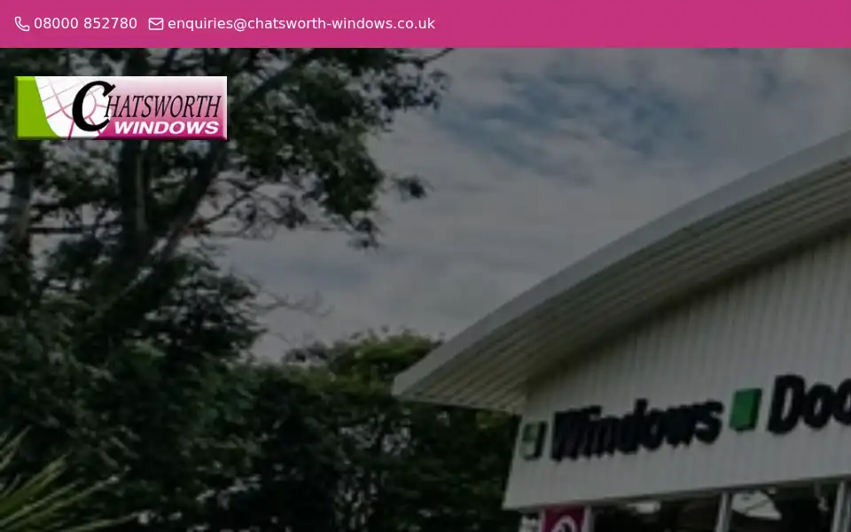 Screenshot of chatsworth-windows.co.uk
