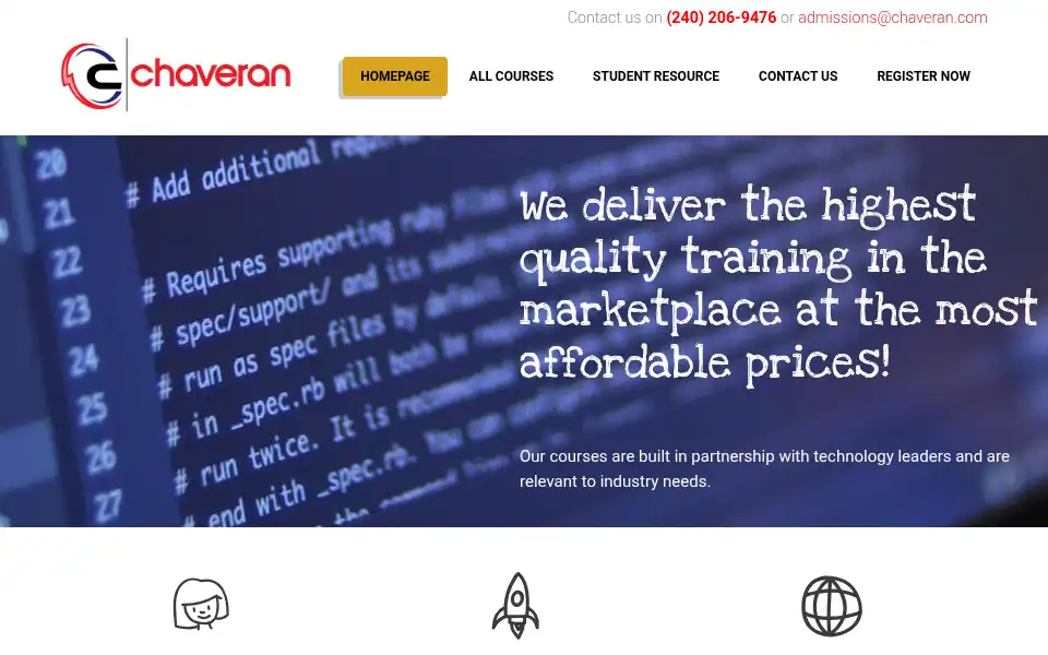 Screenshot of chaveran.com