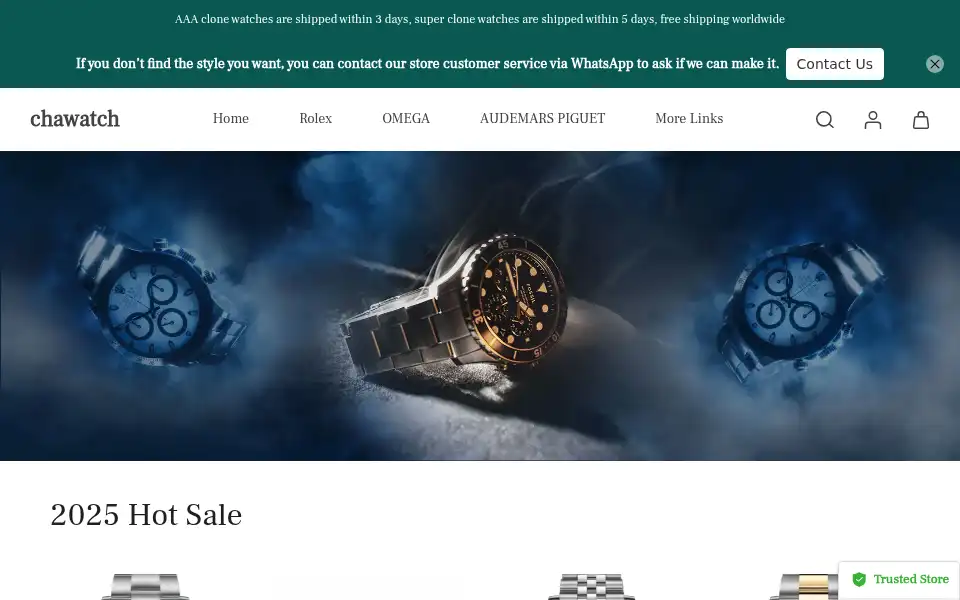 Screenshot of chawatch.com