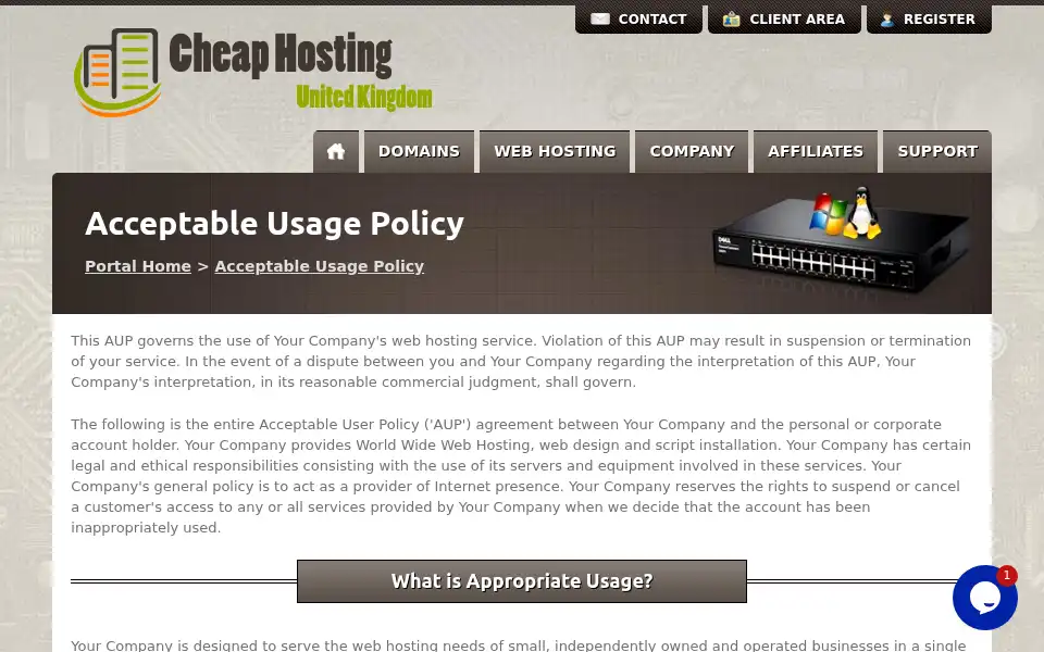 Screenshot of cheap-vps-hosting.co.uk